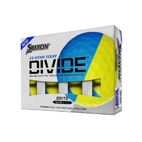 Srixon Q-Star Tour Divide Golf Balls - SA GOLF ONLINE